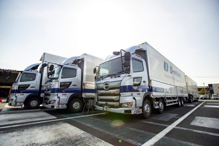 NEXT Logistics Japan様の取り組みがニュース番組で放送 当社のトラックも活躍しています - 写真1
