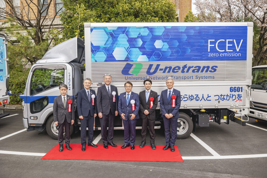 FC小型トラックファーストムーバーお披露目式に参加しました